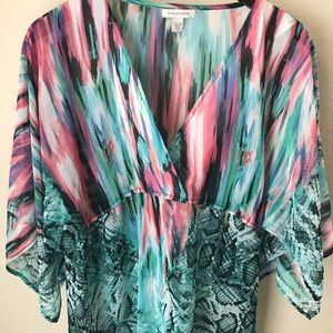 Multi color Boston Proper blouse